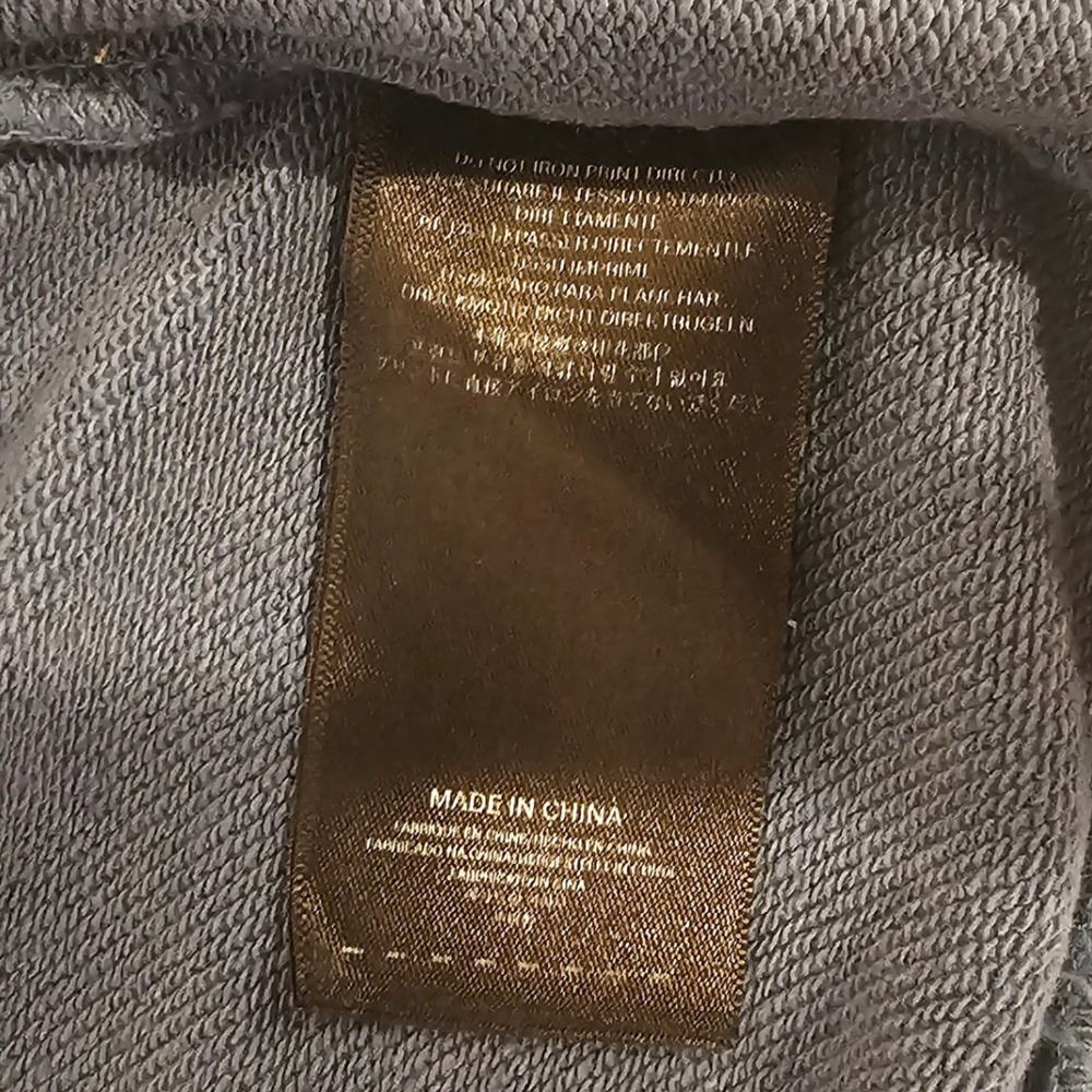 Saint Tears Hoodie‎ Men's Xl Blue Graphic Print Pullover Sweatshirt, Streetwear - Picture 11 of 12